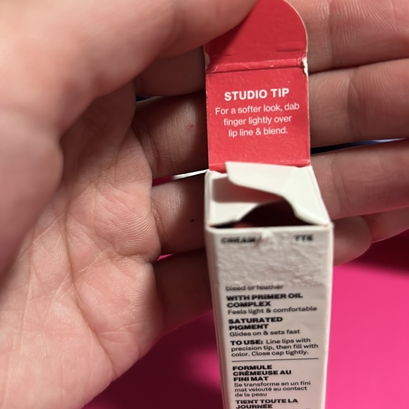 Brand new in box, Smashbox lipstick “always on cream to matte lipstick in Fresca - Picture 7 of 7